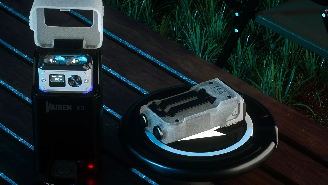 Benefits Of Wireless Charging In Lightok X3 Owl EDC Flashlight